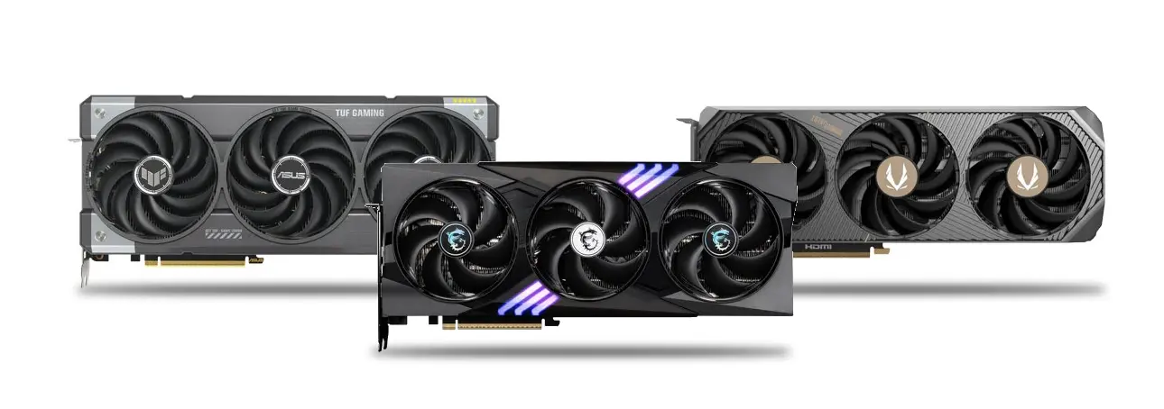 NVIDIA GeForce RTX 5070 graphics card lineup