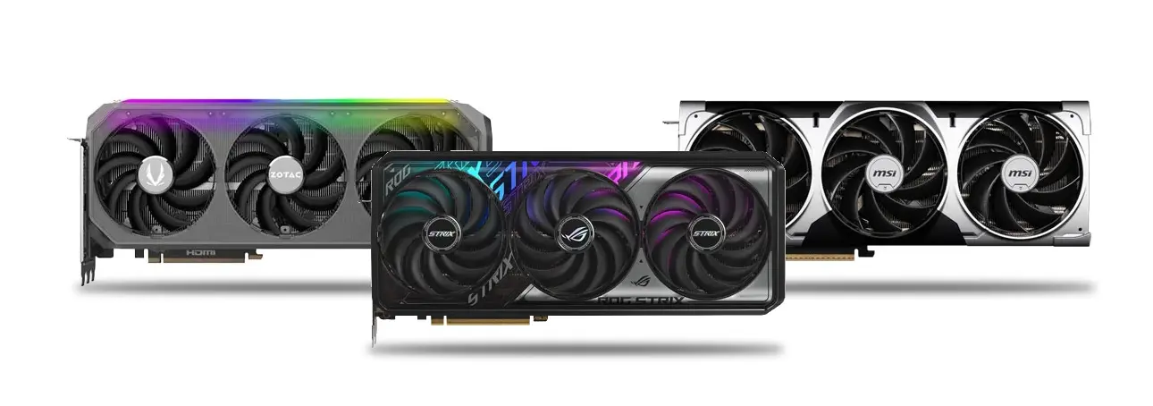 NVIDIA GeForce RTX 5070 Ti graphics card lineup