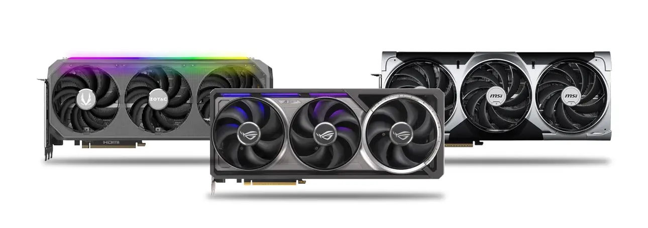 NVIDIA GeForce RTX 5090 graphics card lineup