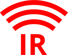 Infrared communication icon