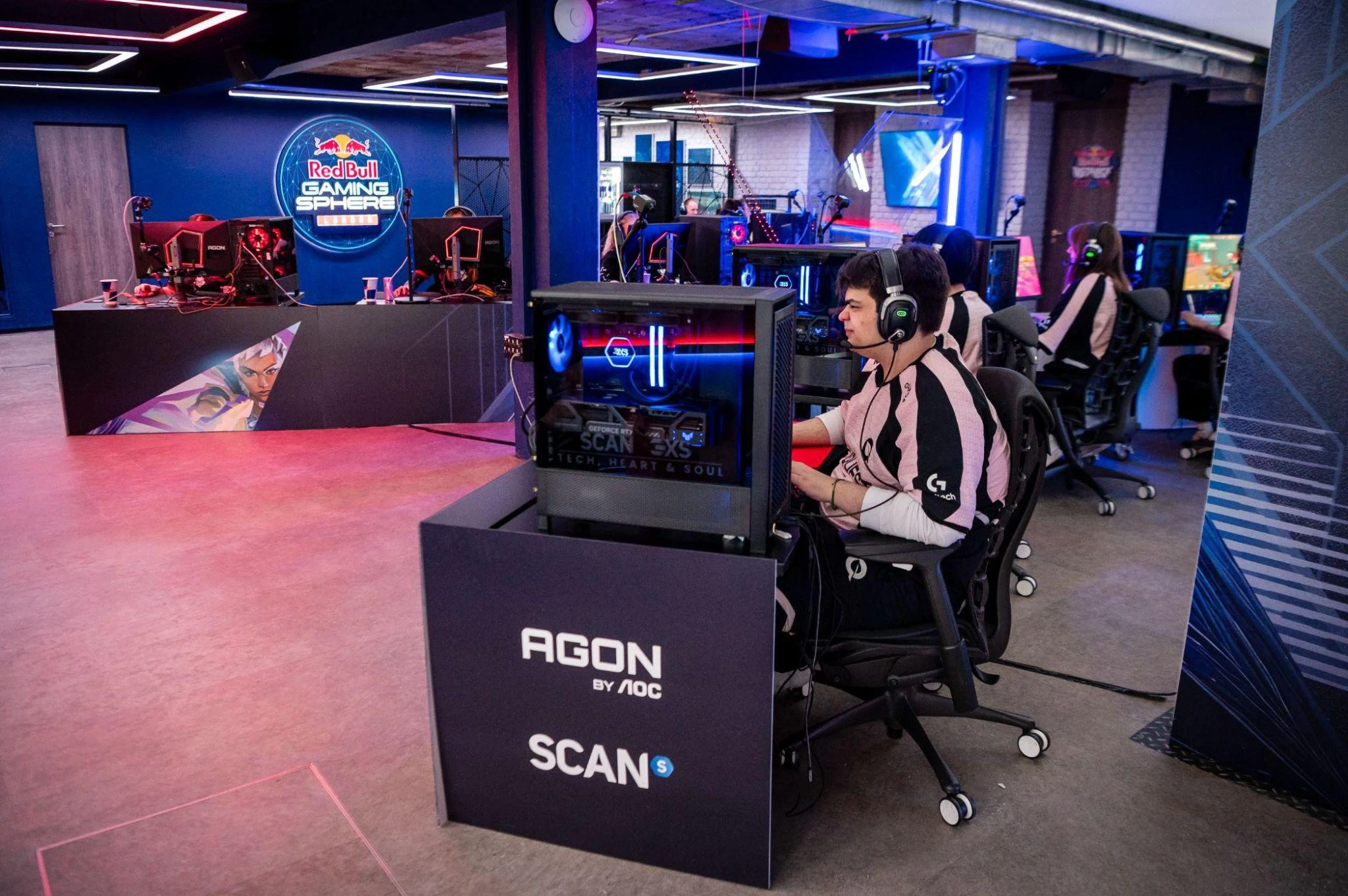 Redbull Scan Gaming Sphere Players