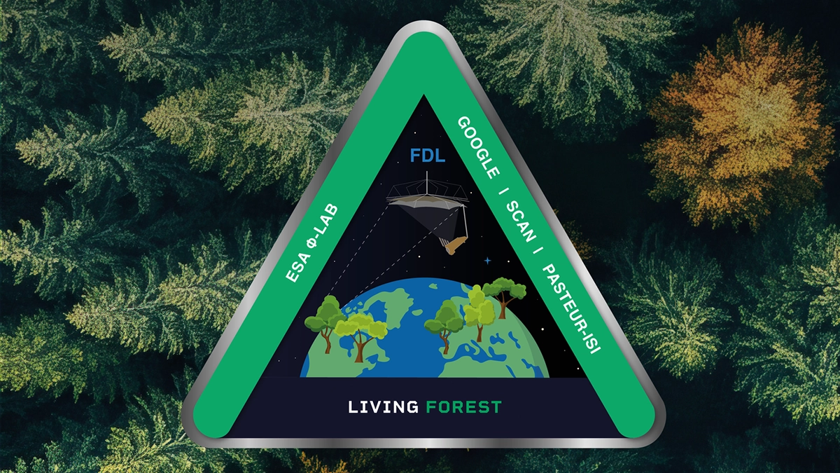 Earth Systems Lab Living Forest challenge poster