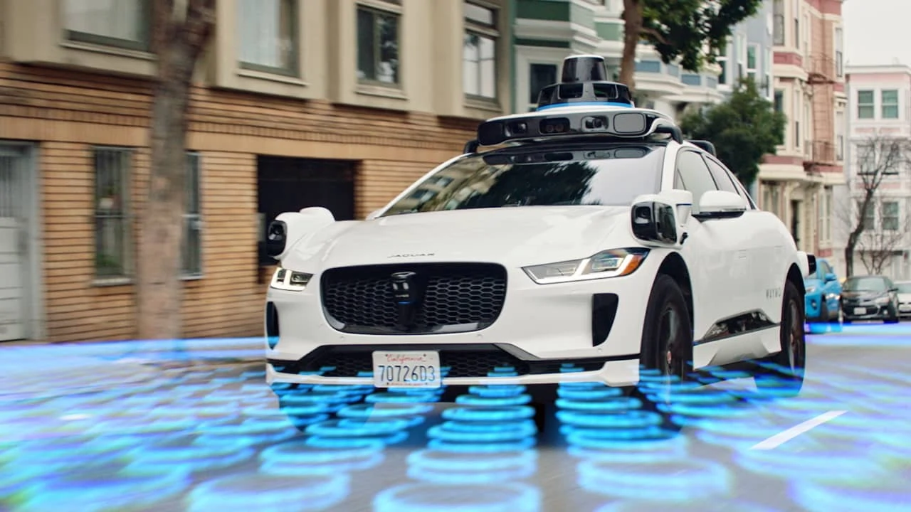 Waymo autonomous vehicle testing on London roads