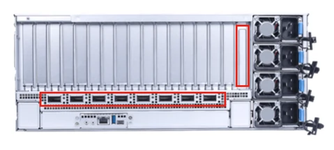 RTX PRO server with embedded ConnectX-8 QSFP ports and dedicated DPU slot