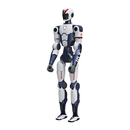 Unitree R1 humanoid robot with three model variants: AIR, Standard, and EDU
