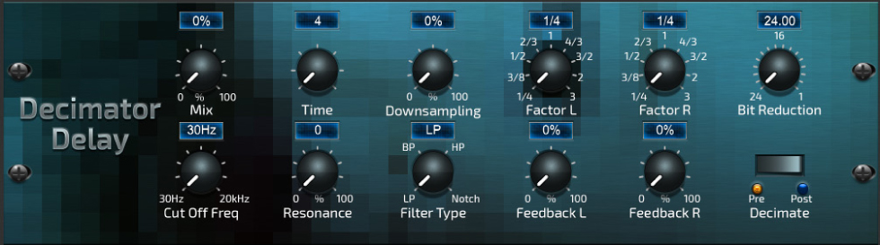 Behringer DeepMind 12D Decimator Delay
