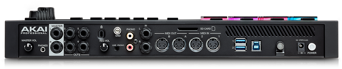 Akai MPC Live Connectivity