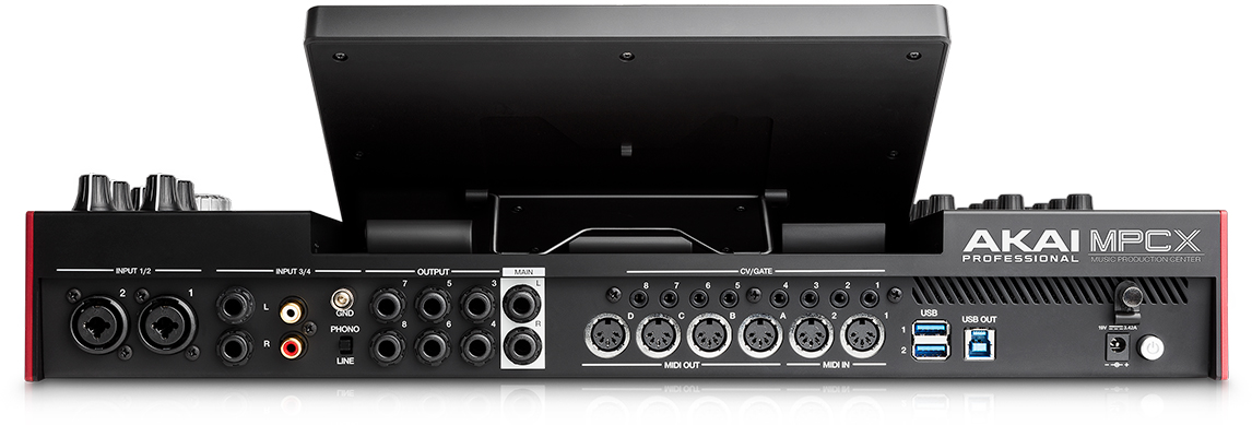 Akai MPC X Connectivity