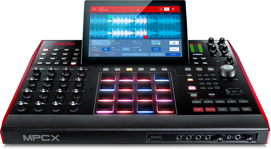 Akai MPC X Front