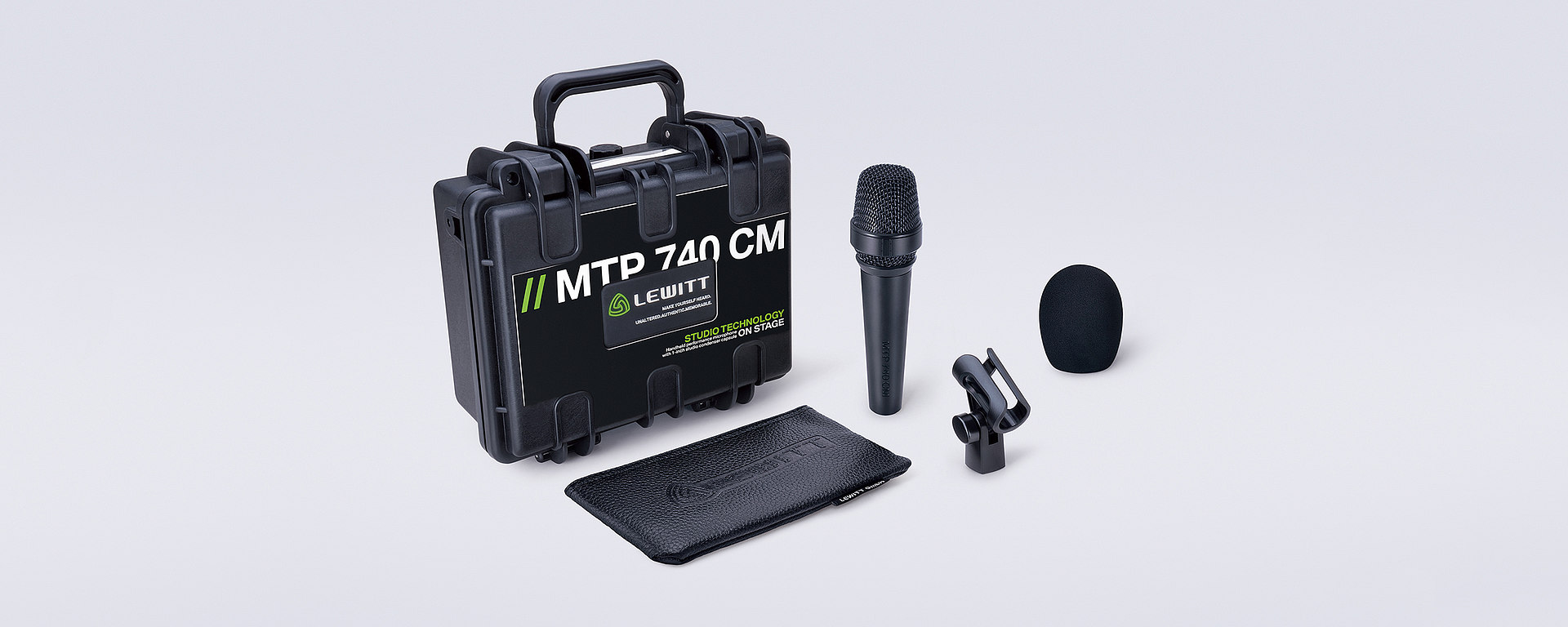 Lewitt MTP 740 CM Box Contents