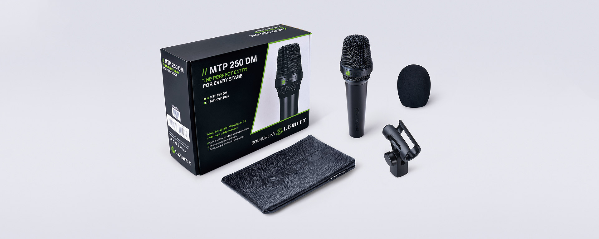 Lewitt MTP 250 DMs Box Contents