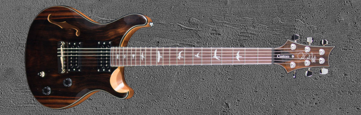 PRS SE Custom 22 Semi-hollow Soapbar Ltd Run NAEB2
