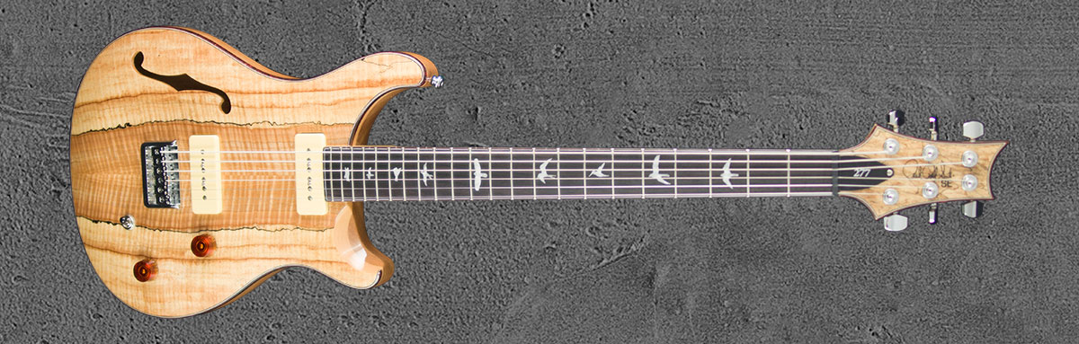 PRS SE 277 Semi-hollow Soapbar Ltd Run NASP2