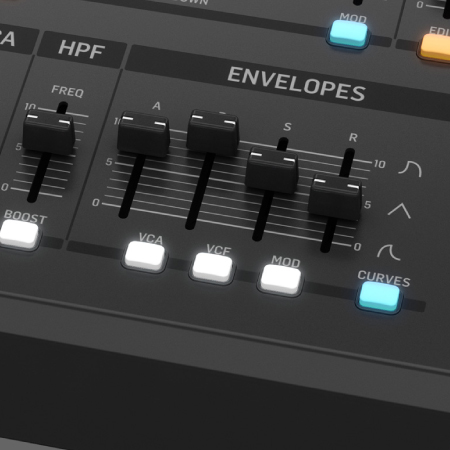 Behringer DeepMind 12D Faders