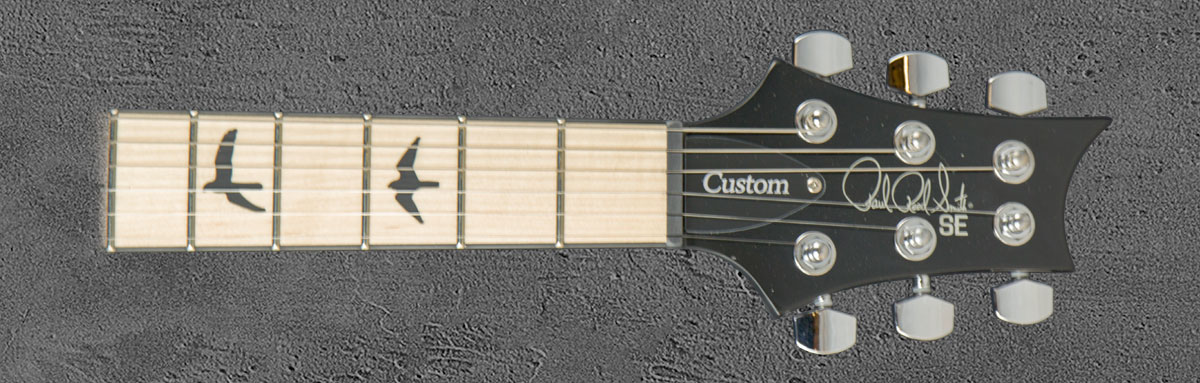 PRS SE Custom 24 Fire Red