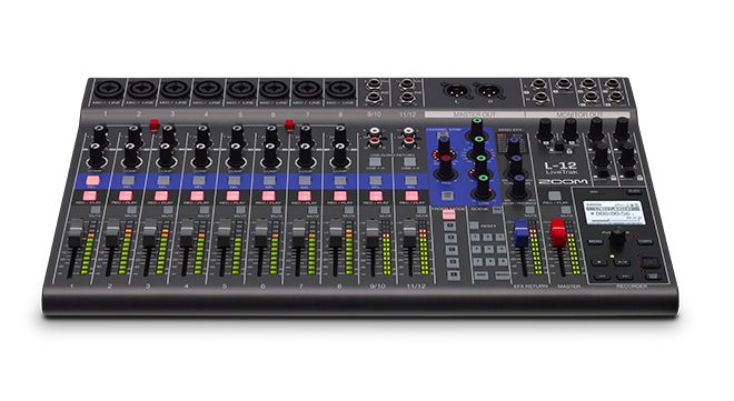 Zoom LiveTrak L-12