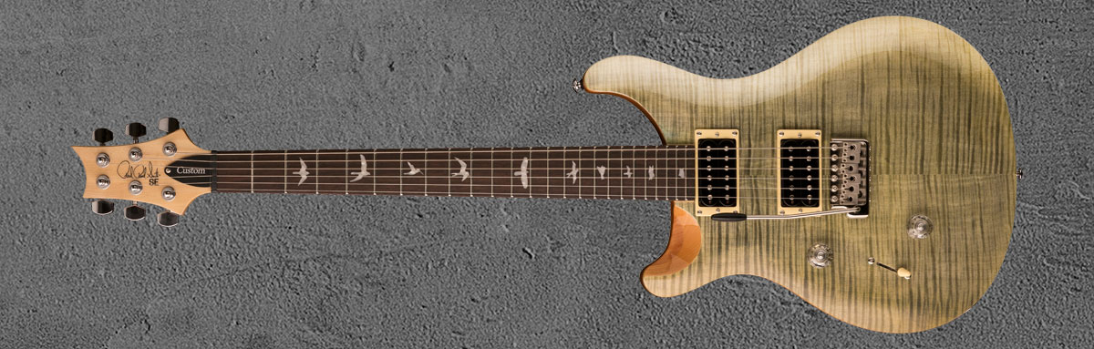 PRS Custom 24 Lefty Trampas Green