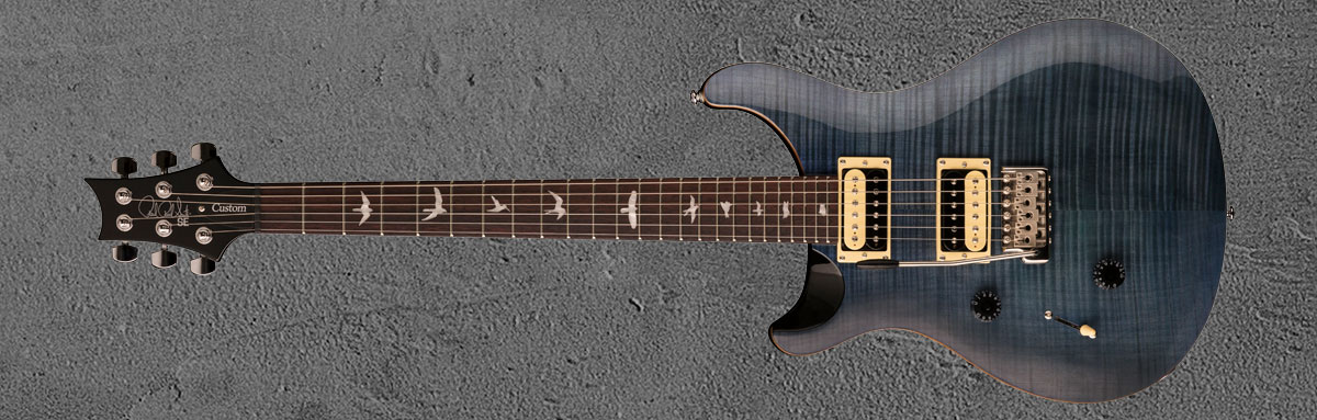PRS Custom 24 Lefty Whale Blue