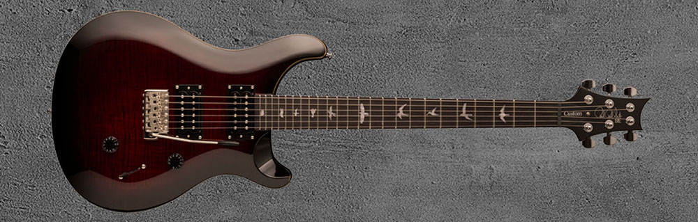 2018 PRS SE Custom 24 Fire Red Burst