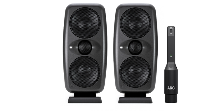 美品IK Multimedia iLoud MTM ARCマイク付き IK Multimedia iLoud MTM MKII Monitor Speakers including ARC Mic