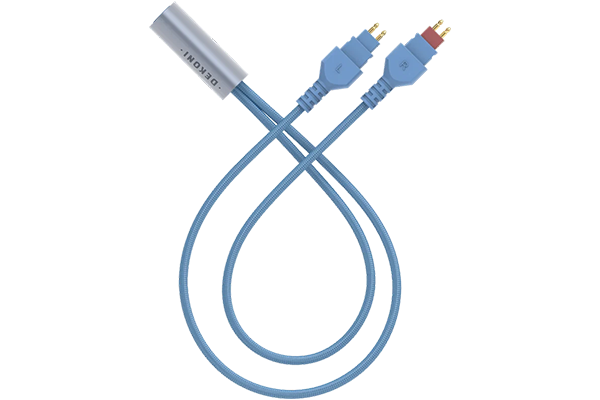 Dekoni Audio Postsplit HD600 Connectors with Blue Nylon Jacket