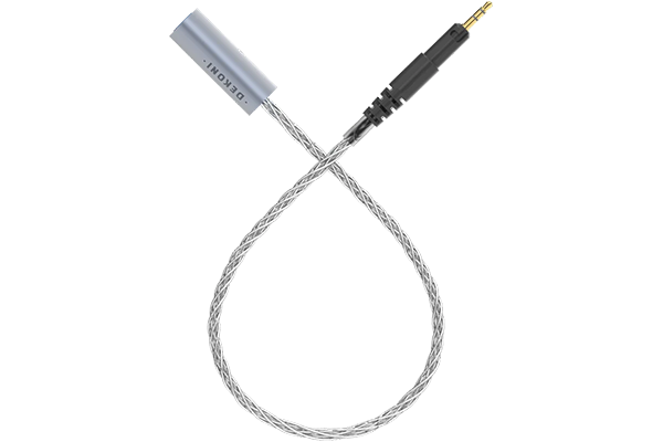 Dekoni Audio Post-Split Silver Braided Cable for ATH-M Series