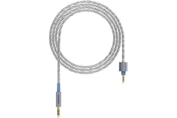 Dekoni Audio Presplit 4.4mm Balanced Silver Braided Cable (52