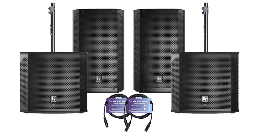 HH Electronics - VRE-8AG2 & Shure - PGA48