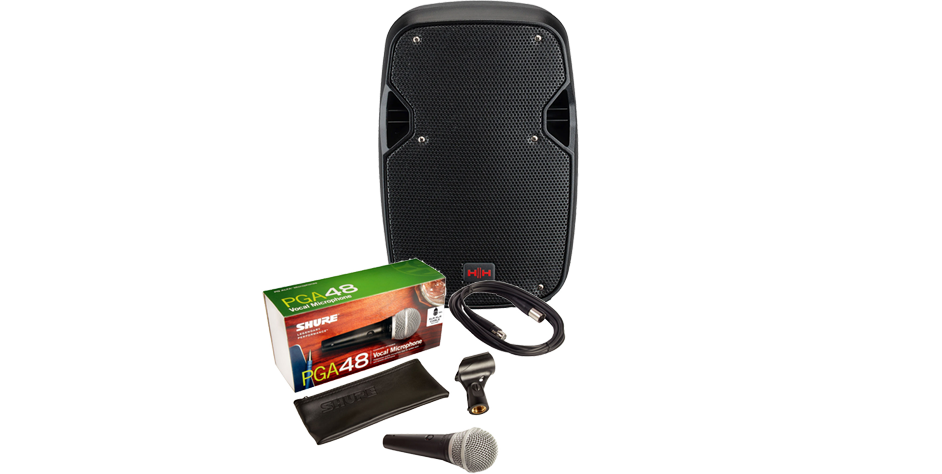 HH Electronics - VRE-8AG2 & Shure - PGA48