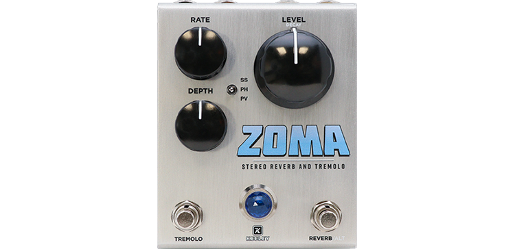 Keeley Electronics ZOMA Stereo Reverb and Tremolo