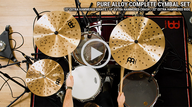 Meinl - Pure Alloy Complete Cymbal Set PA-CS1
