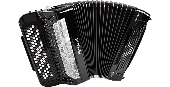 B Stock Roland Fr 8xb V Accordion Black Ln Fr 8xb Bkr Scan Uk