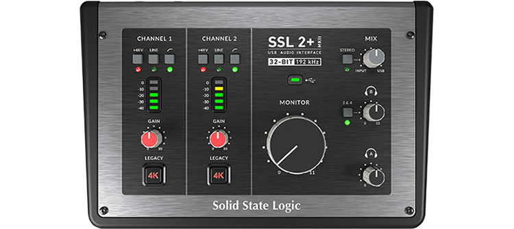 SSL 2+ V2 Audio Interface