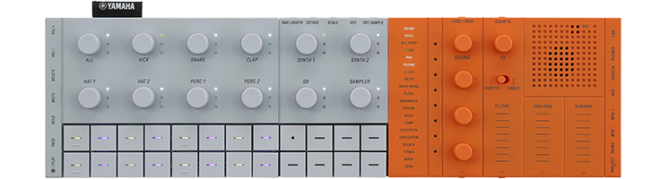 Yamaha SEQTRAK Orange