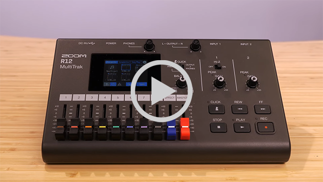 Zoom - R12 Multitrack Recorder LN129688 - 10010297 | SCAN UK