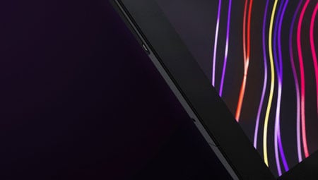 edge of the wacom cintiq pro