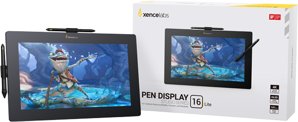 pen display with packaging
