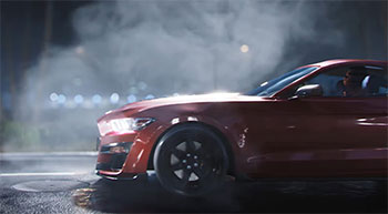Ford Mustang rendered using Chaos Corona