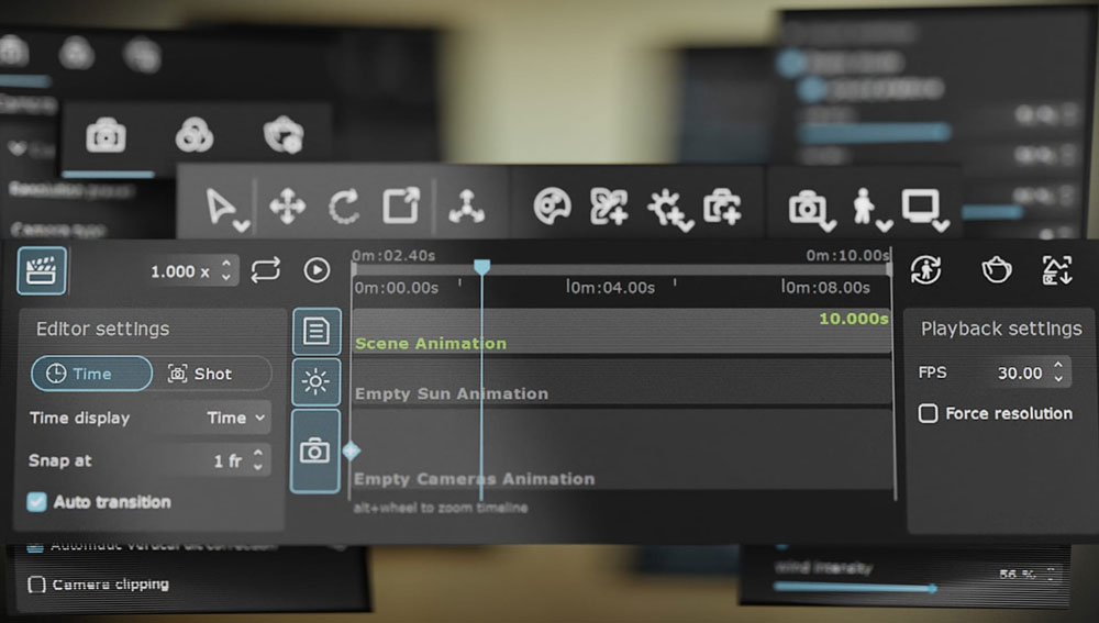 chaos vantage ui example