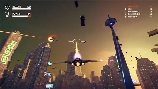 Megacity Metro, a large-scale competitive multiplayer tech demo created in unity