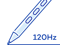 wacom tablet refresh rate icon