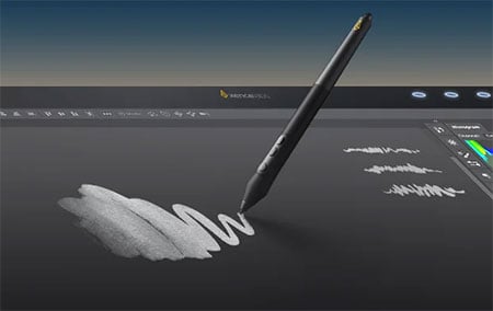 pen drawing on the xencelabs drawing tablet