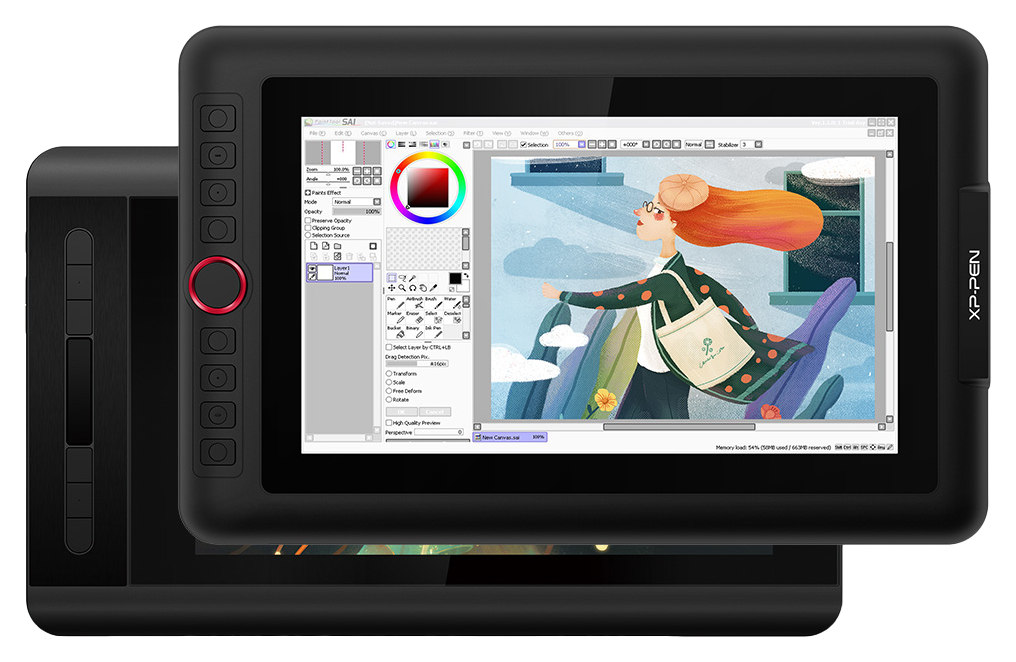 shortcut comparison between the xp pen artist 12 pro and the xp pen artist 12