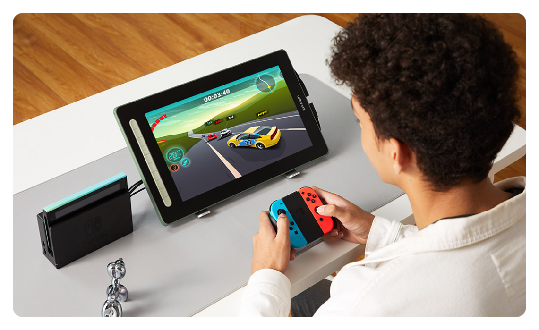 example of the xp pen artist 16 2nd gen being used for gaming