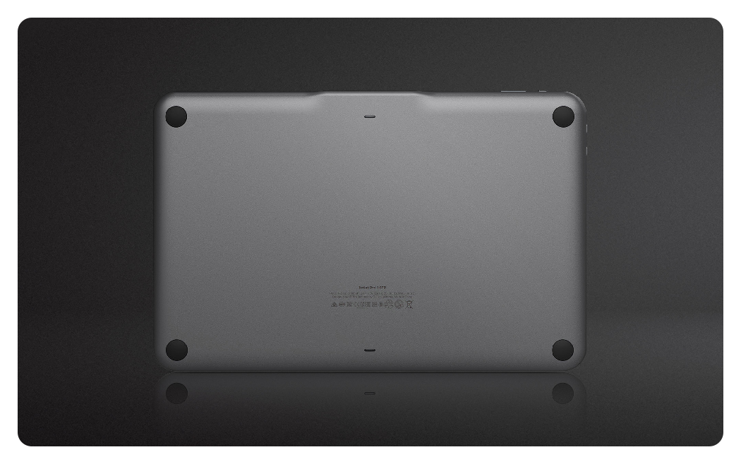 rear view of the xp pen drawing tablet