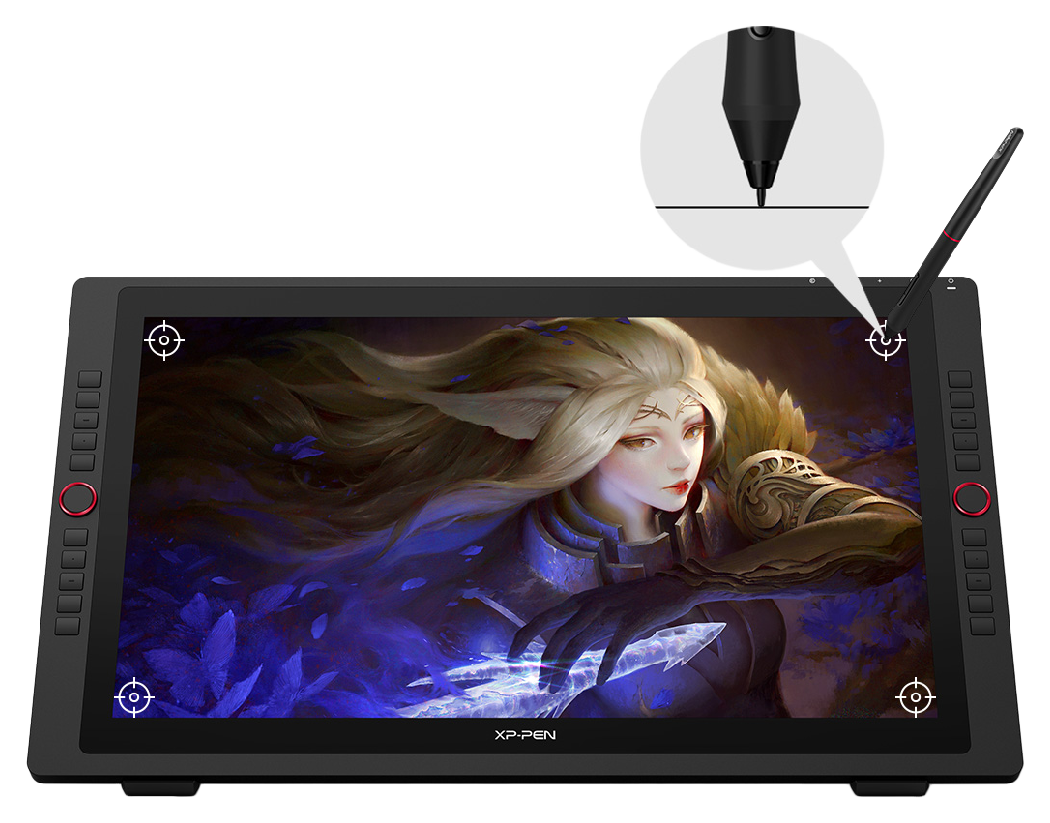 XP Pen Artist 24 Pro 2K Graphics Tablet with Pen USB-C