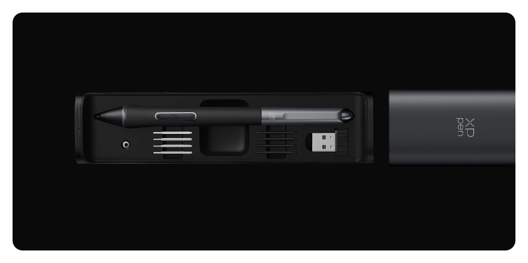 xp pen artist 14 2nd gen pen in case