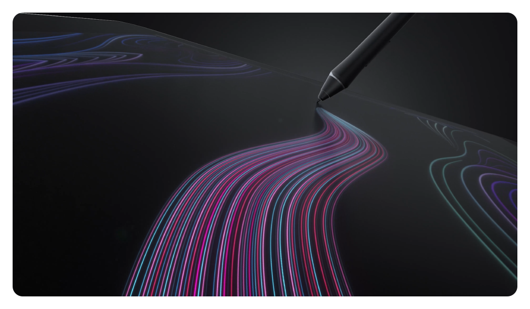 xp pen artist 14 2nd gen pen drawing across the screen