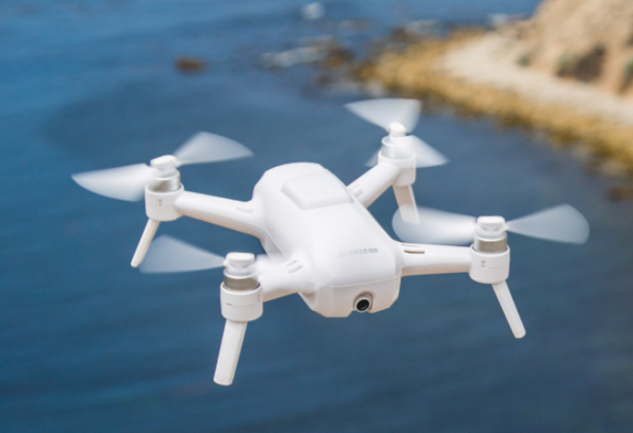 Drone by the Seaside