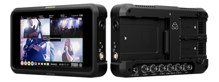 image of 2 Atomos Shogun Classic showing front and rear 
